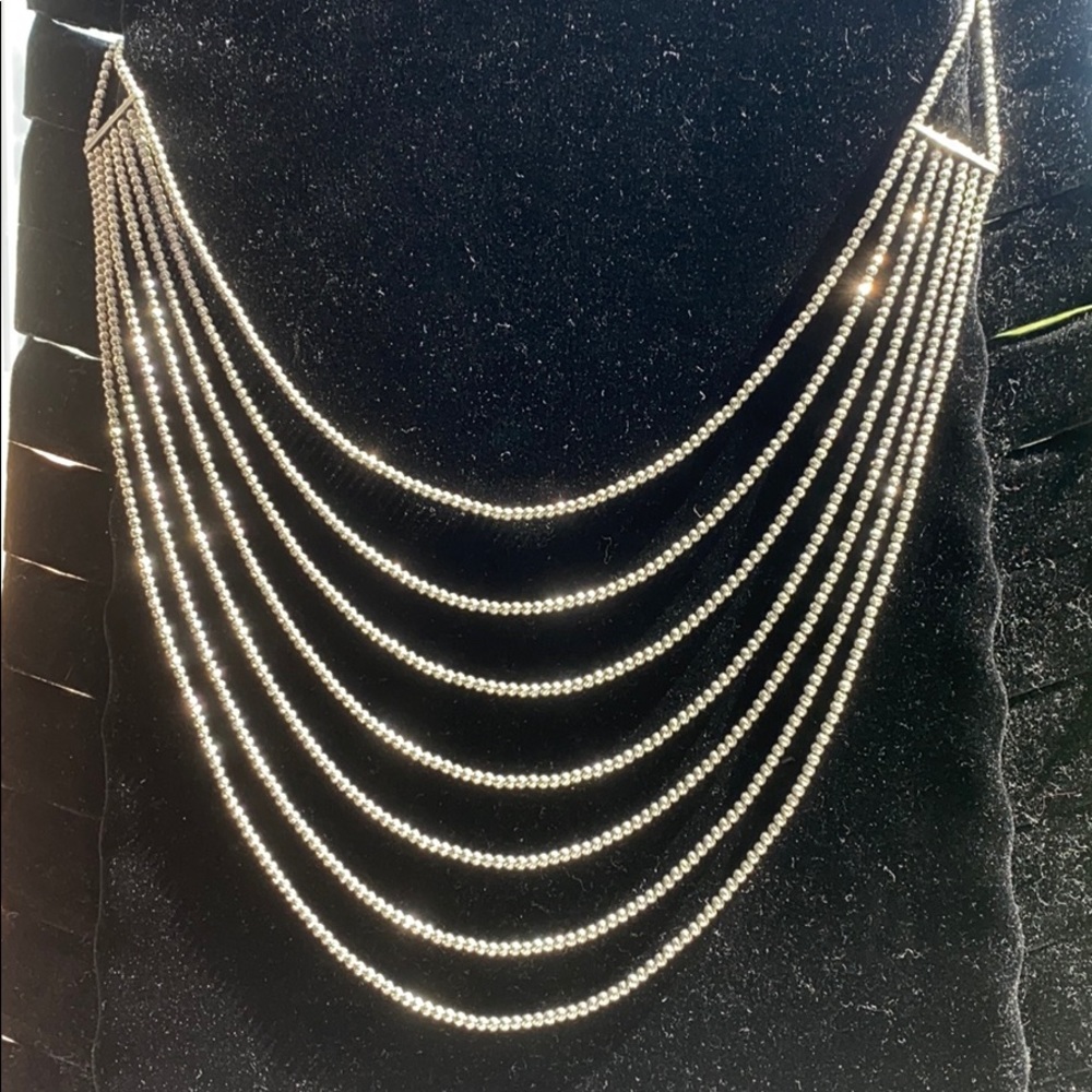 Silver necklace